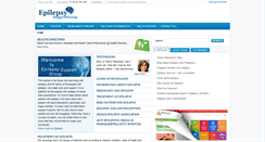 Desktop Screenshot of epilepsysupport.aarogya.com