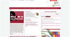 Desktop Screenshot of aidssupport.aarogya.com