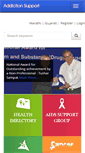 Mobile Screenshot of addictionsupport.aarogya.com